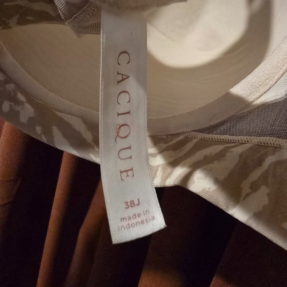 Cacique Lightly Lined Full Coverage Cooling Bra - image 3